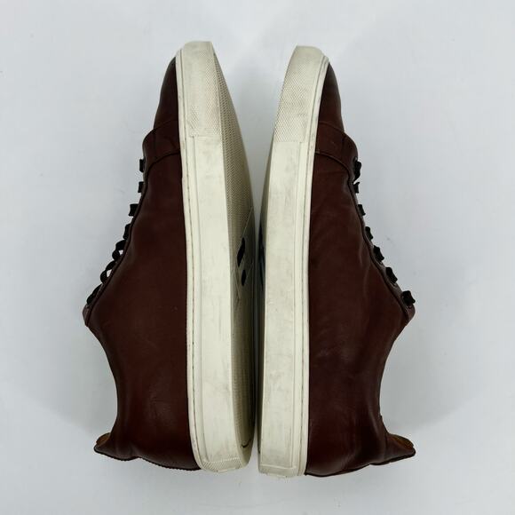 Thursday Boot Company Premier Low Top Sneaker Mens 9.5 Chocolate Brown Leather - Picture 5 of 10